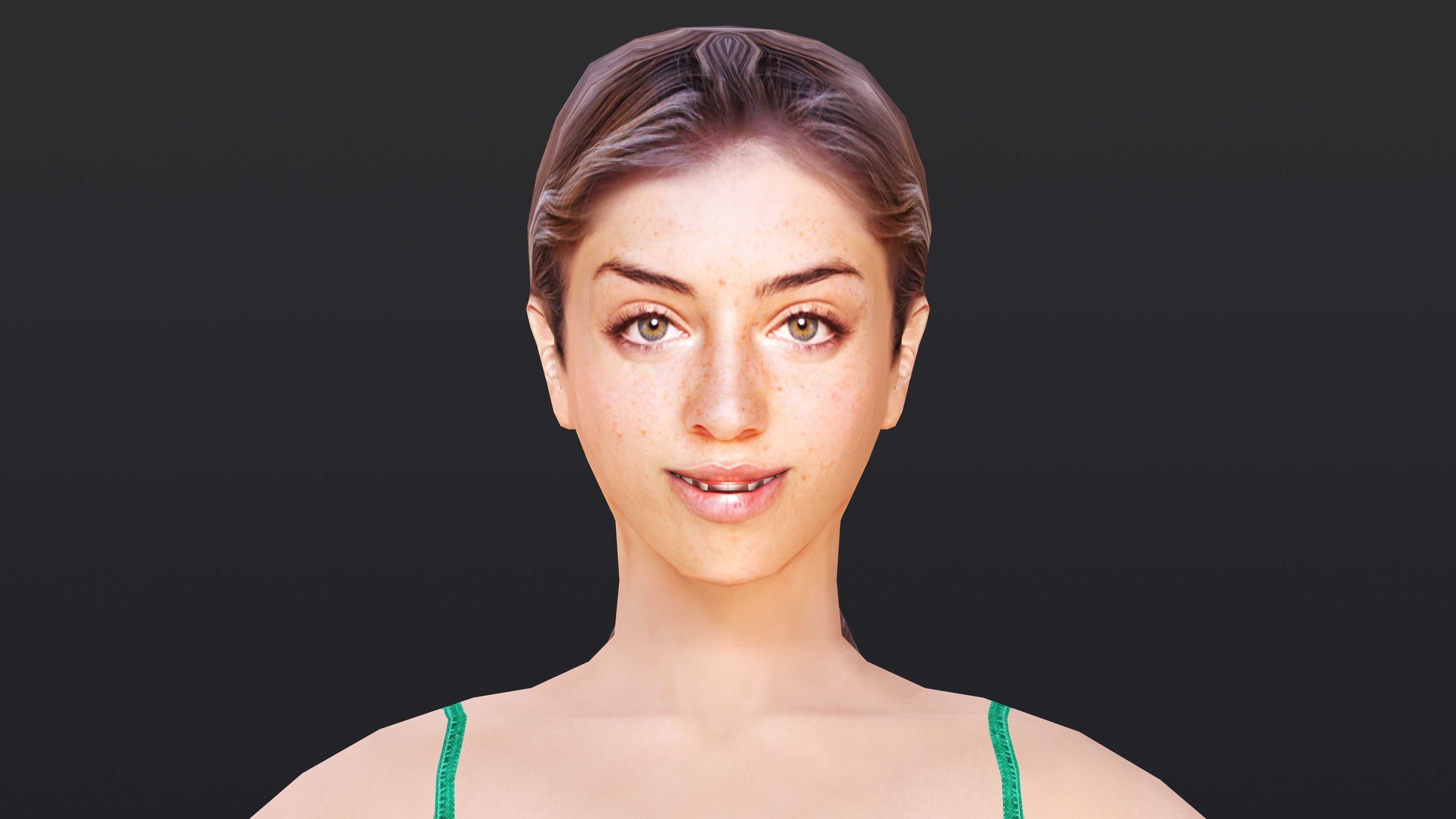 Woman 1 To 5 3D Model Collection_17