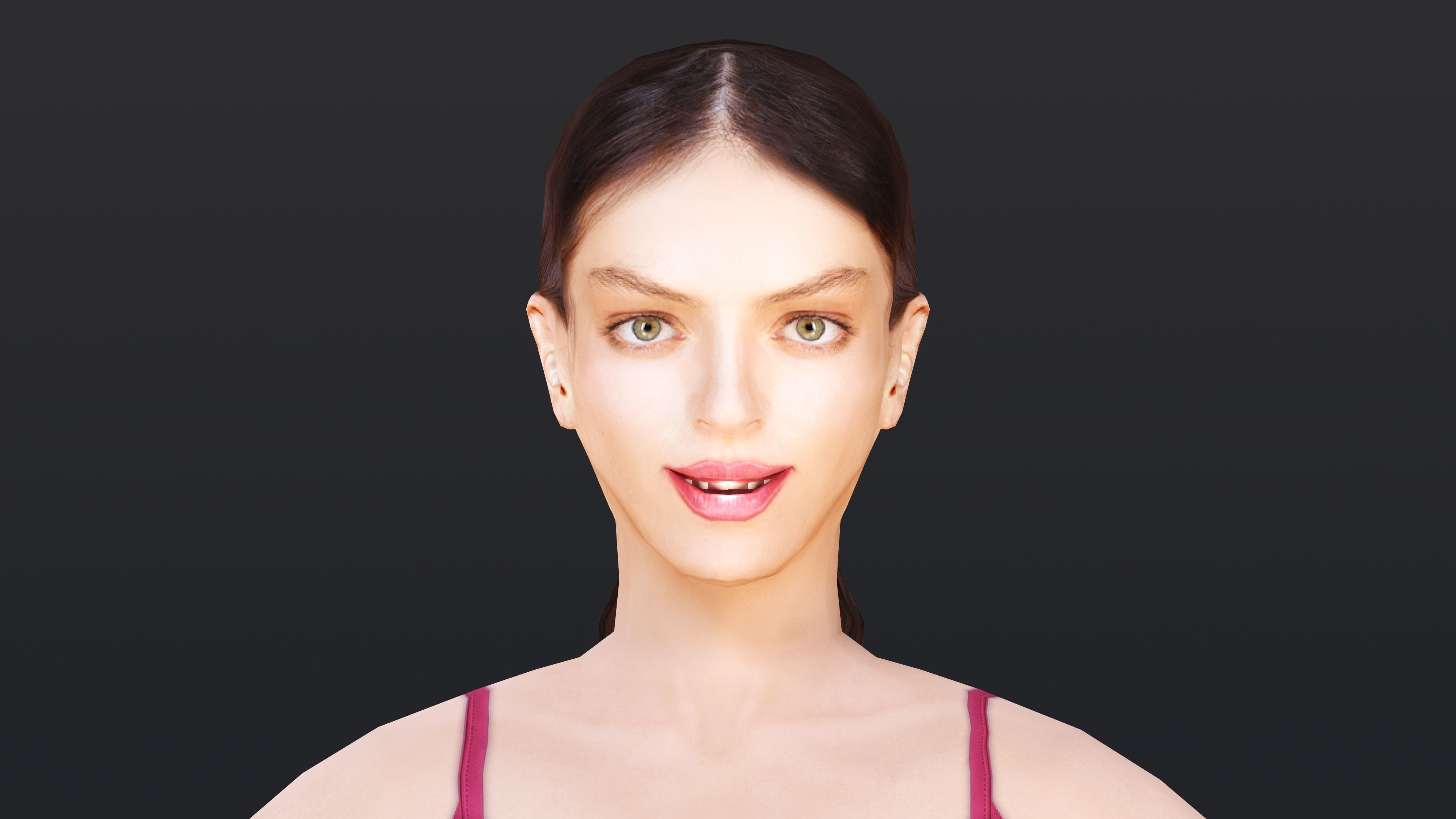 Woman 1 To 5 3D Model Collection_19