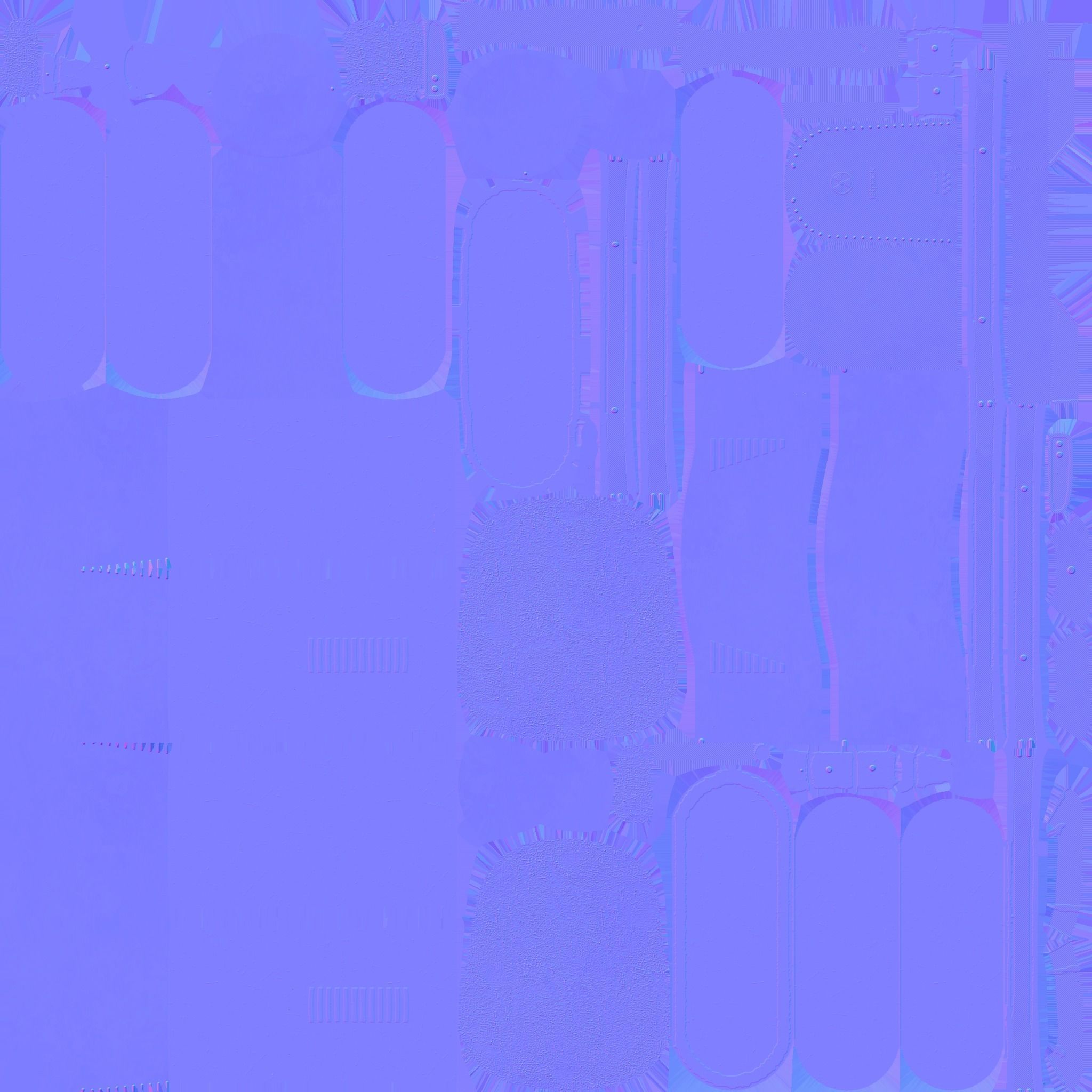 Jetpack E07 Steel - SciFi Character Design Low-poly 3D model_24