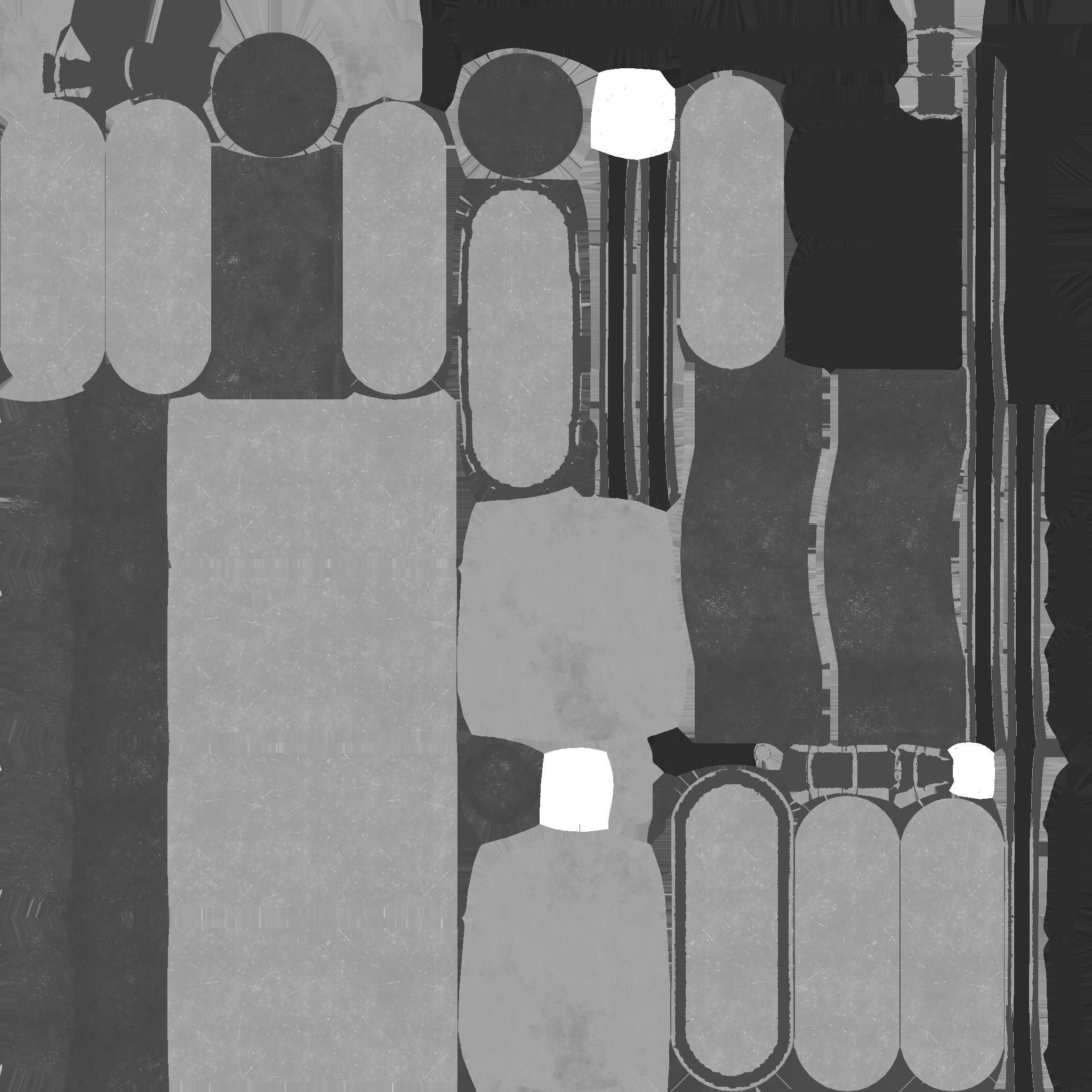 Jetpack E07 Steel - SciFi Character Design Low-poly 3D model_25