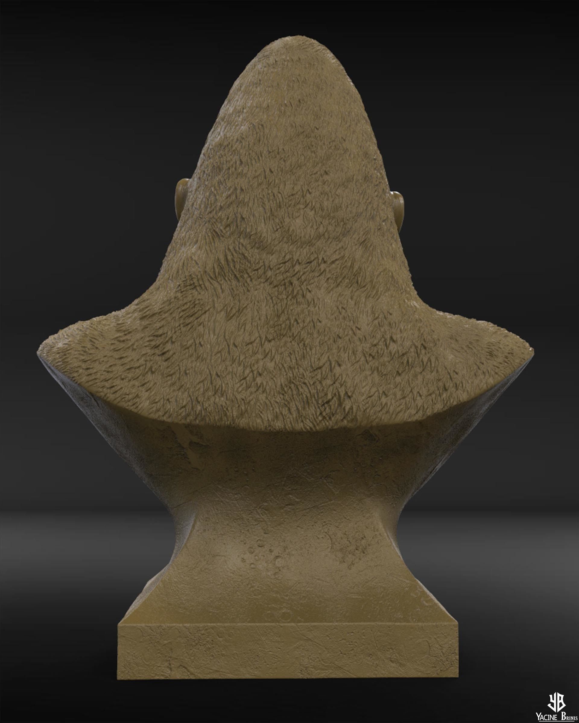 Silverback Gorilla 3D Model 3D print model_13