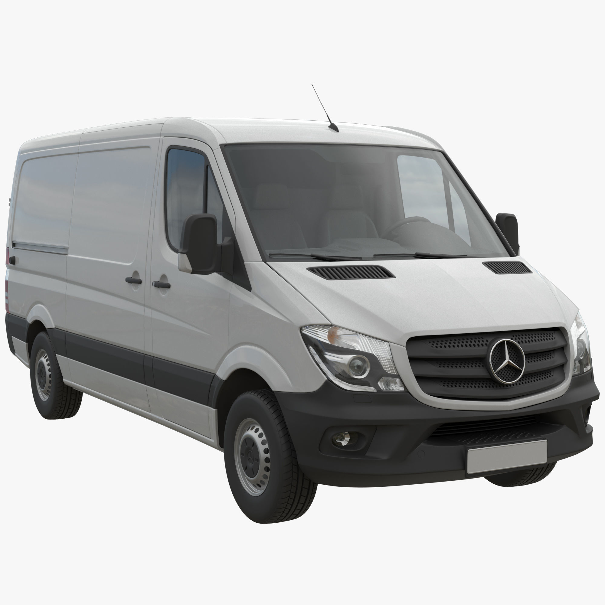 Mercedes-Benz Sprinter 2015 Panel Van L2H1 3D model | CGTrader