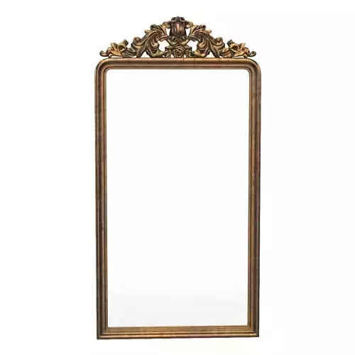 Antique Gold Leaf Guilded Mirror