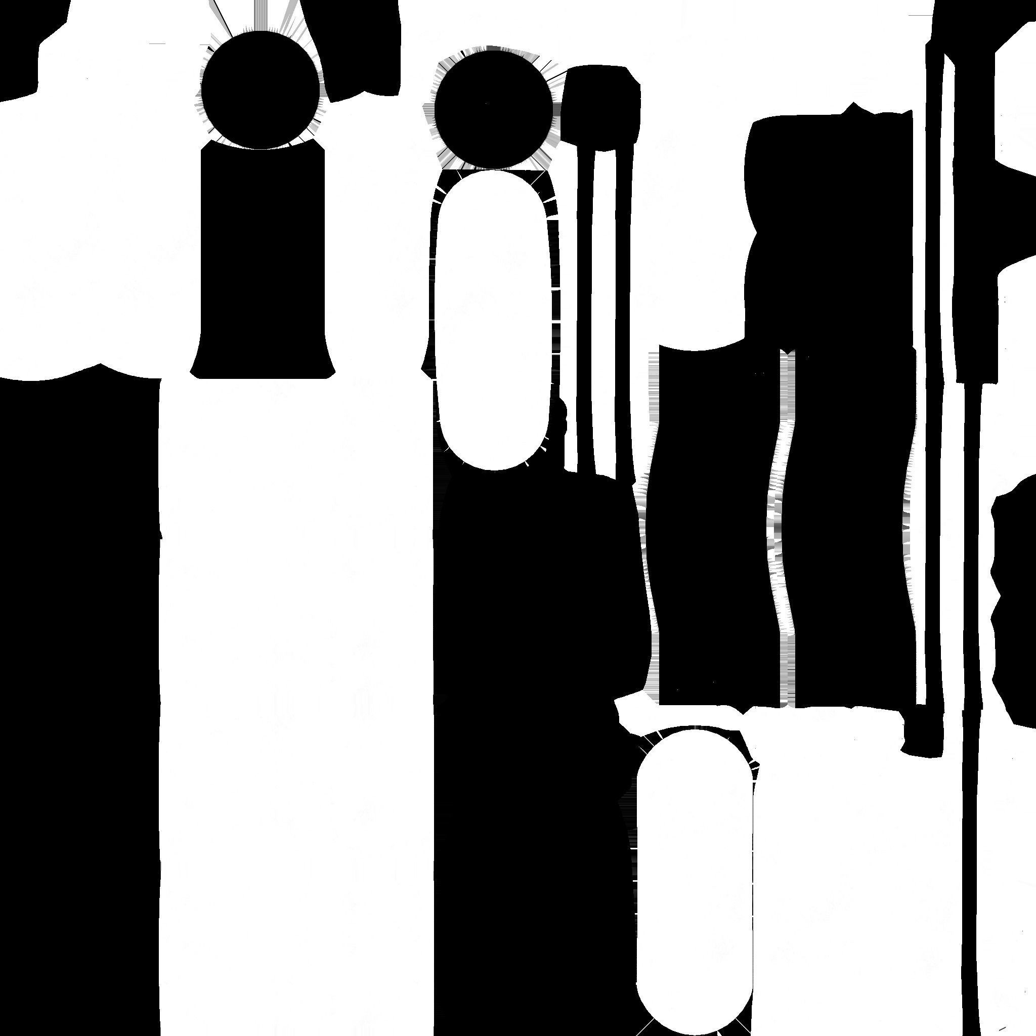 Jetpack E08 Light Steel - SciFi Character Design Low-poly 3D model_20