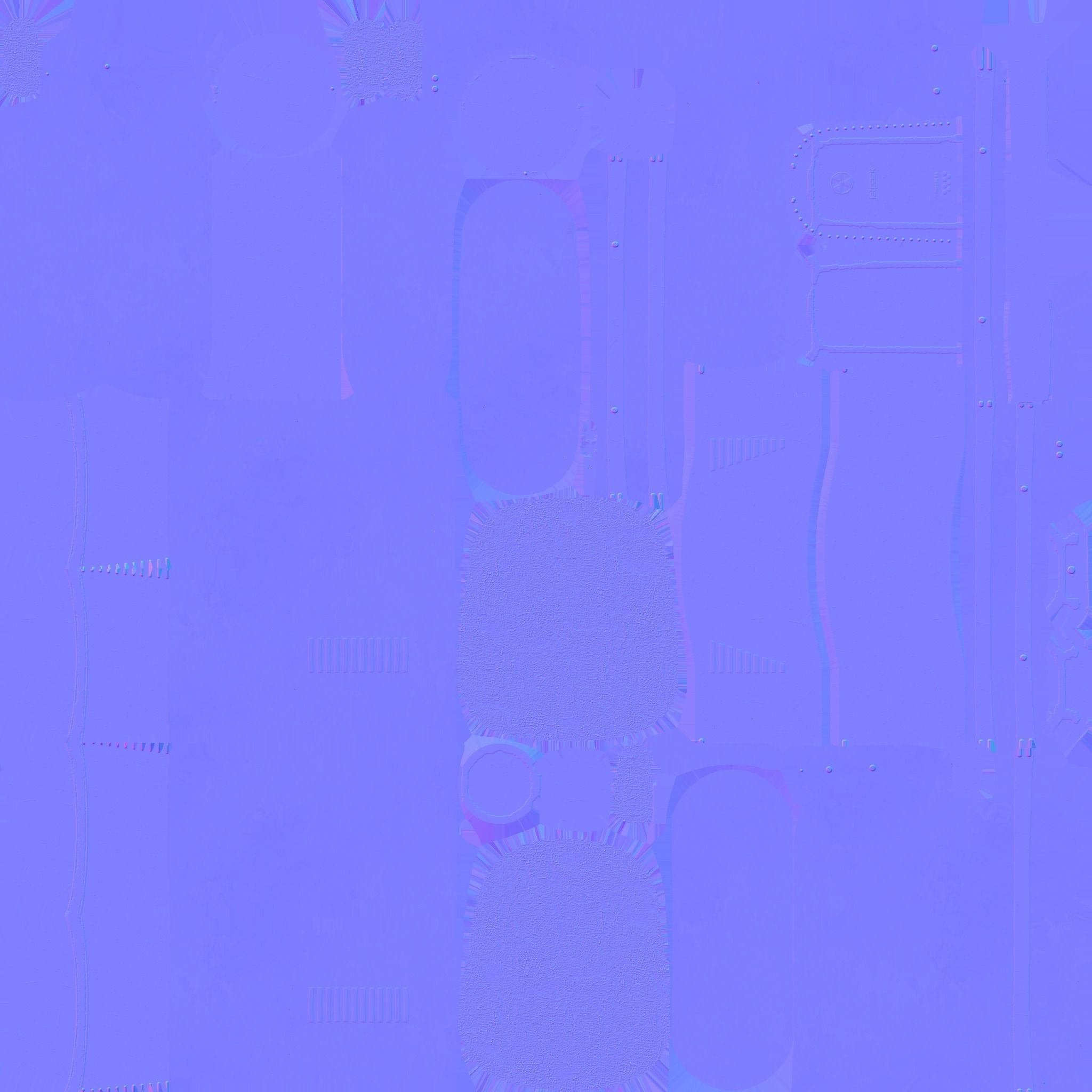 Jetpack E08 Light Steel - SciFi Character Design Low-poly 3D model_24