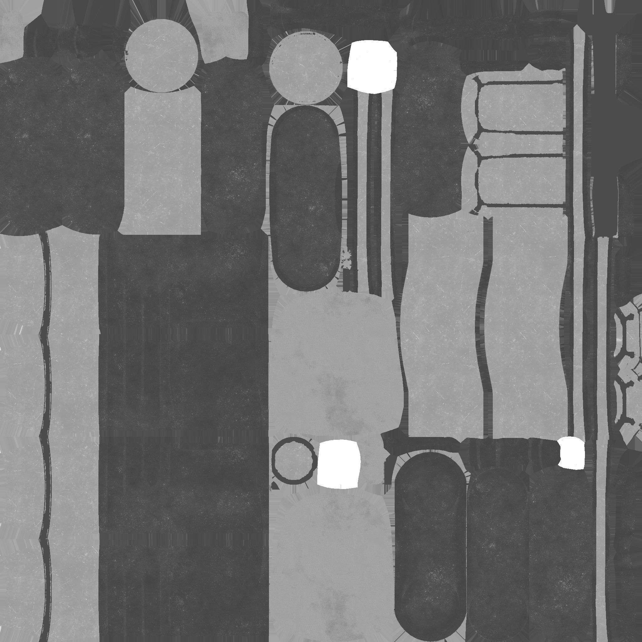 Jetpack E08 Light Steel - SciFi Character Design Low-poly 3D model_25