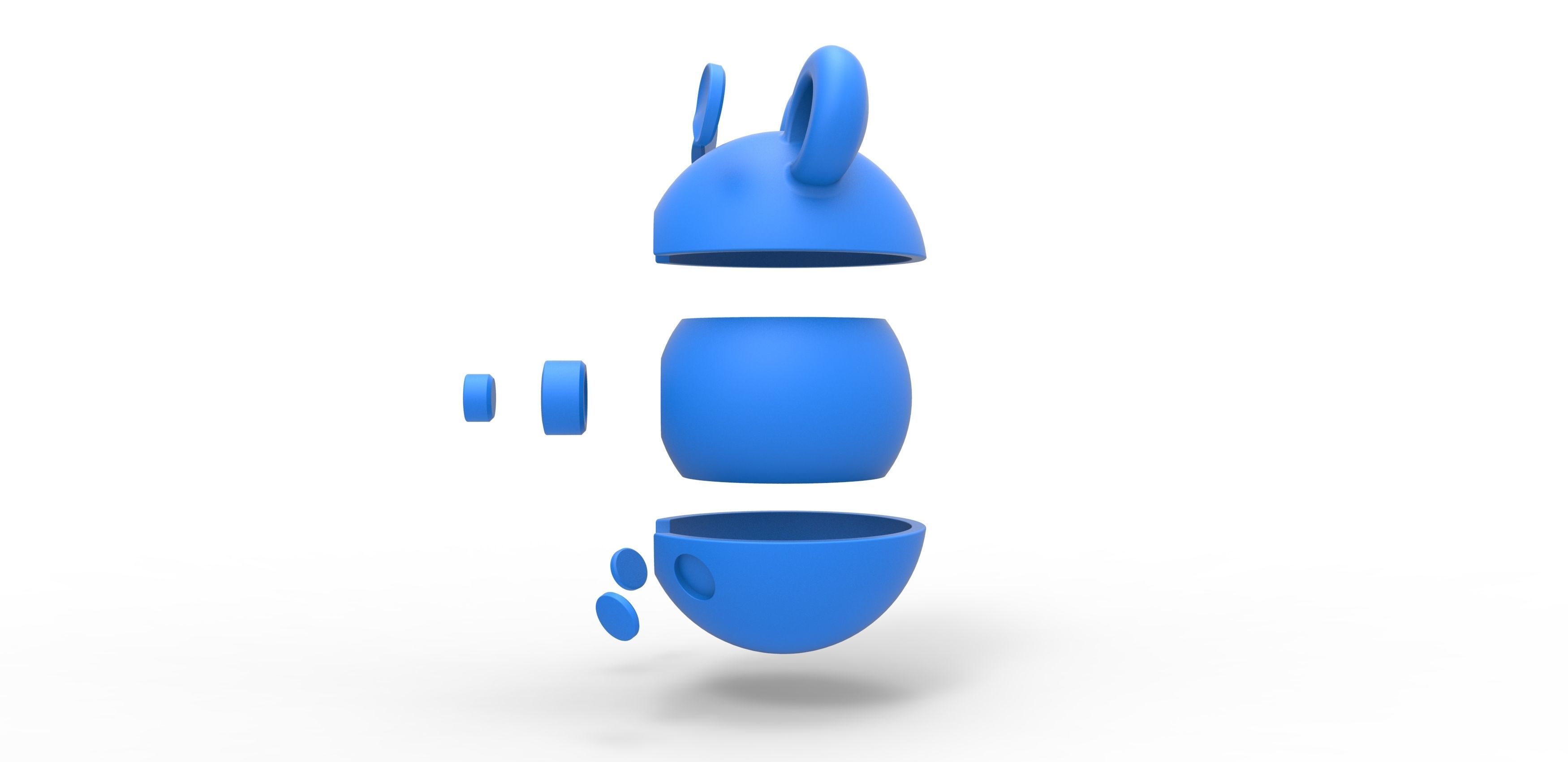 Azurill orb 3D print model_21