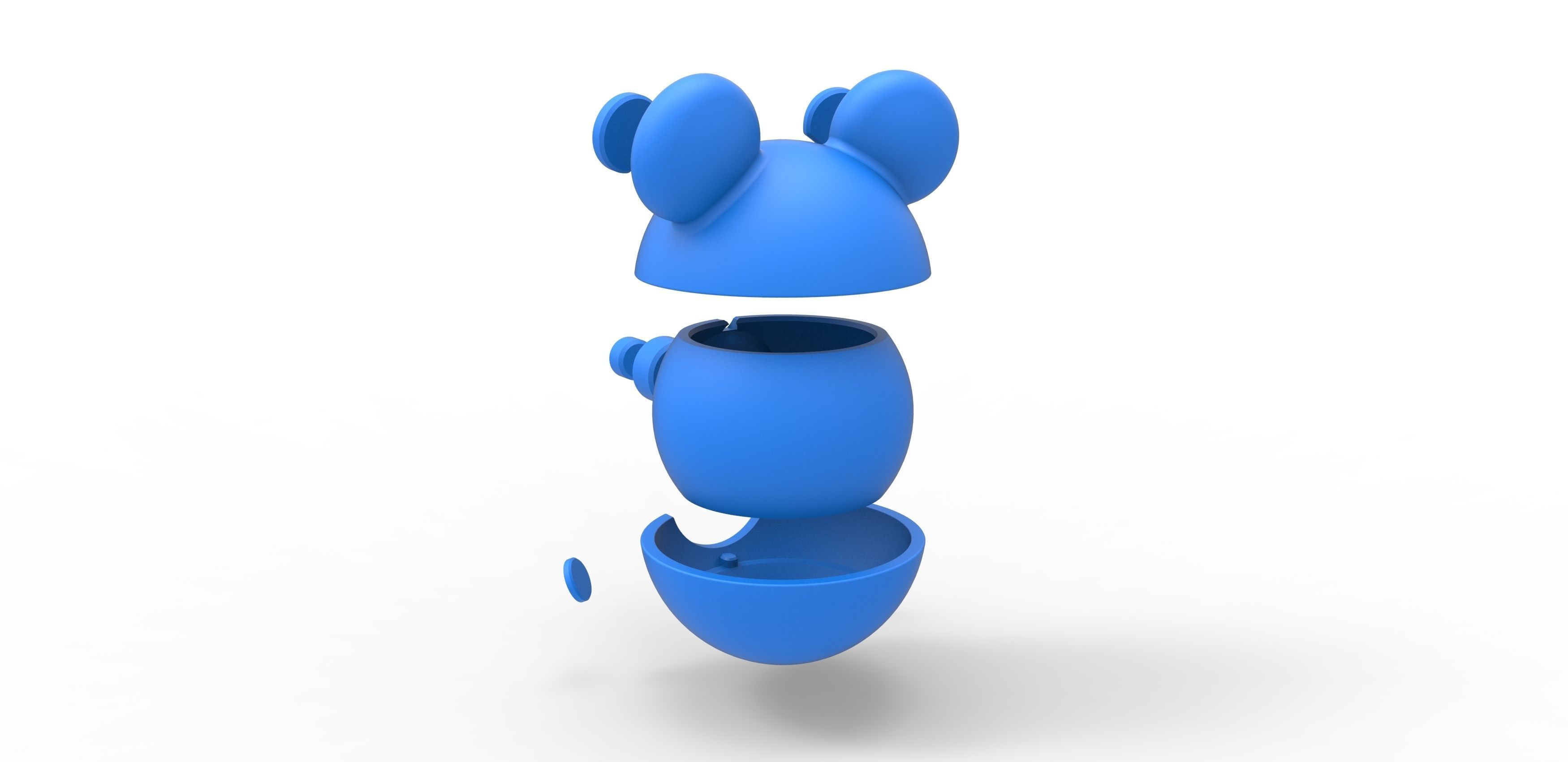 Azurill orb 3D print model_22