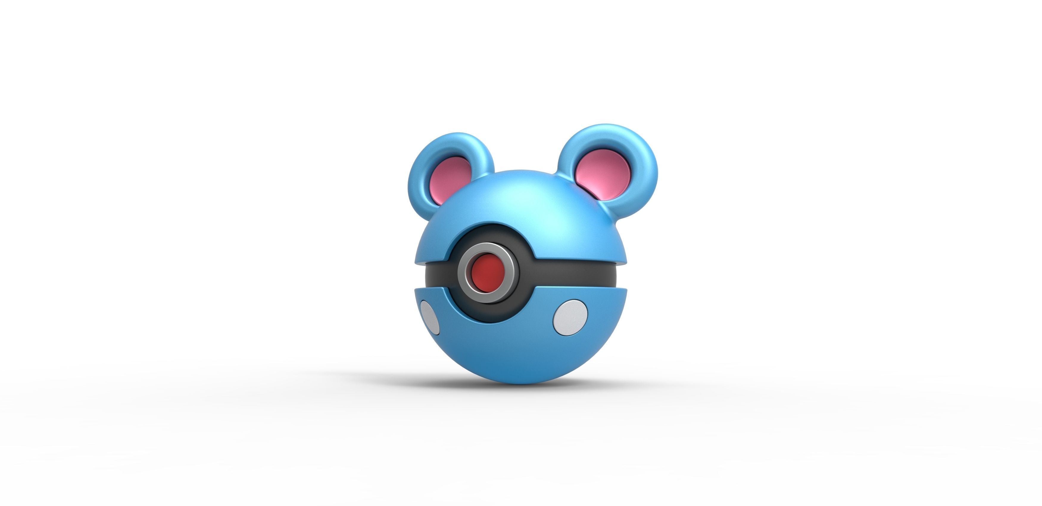 Azurill orb 3D print model_1