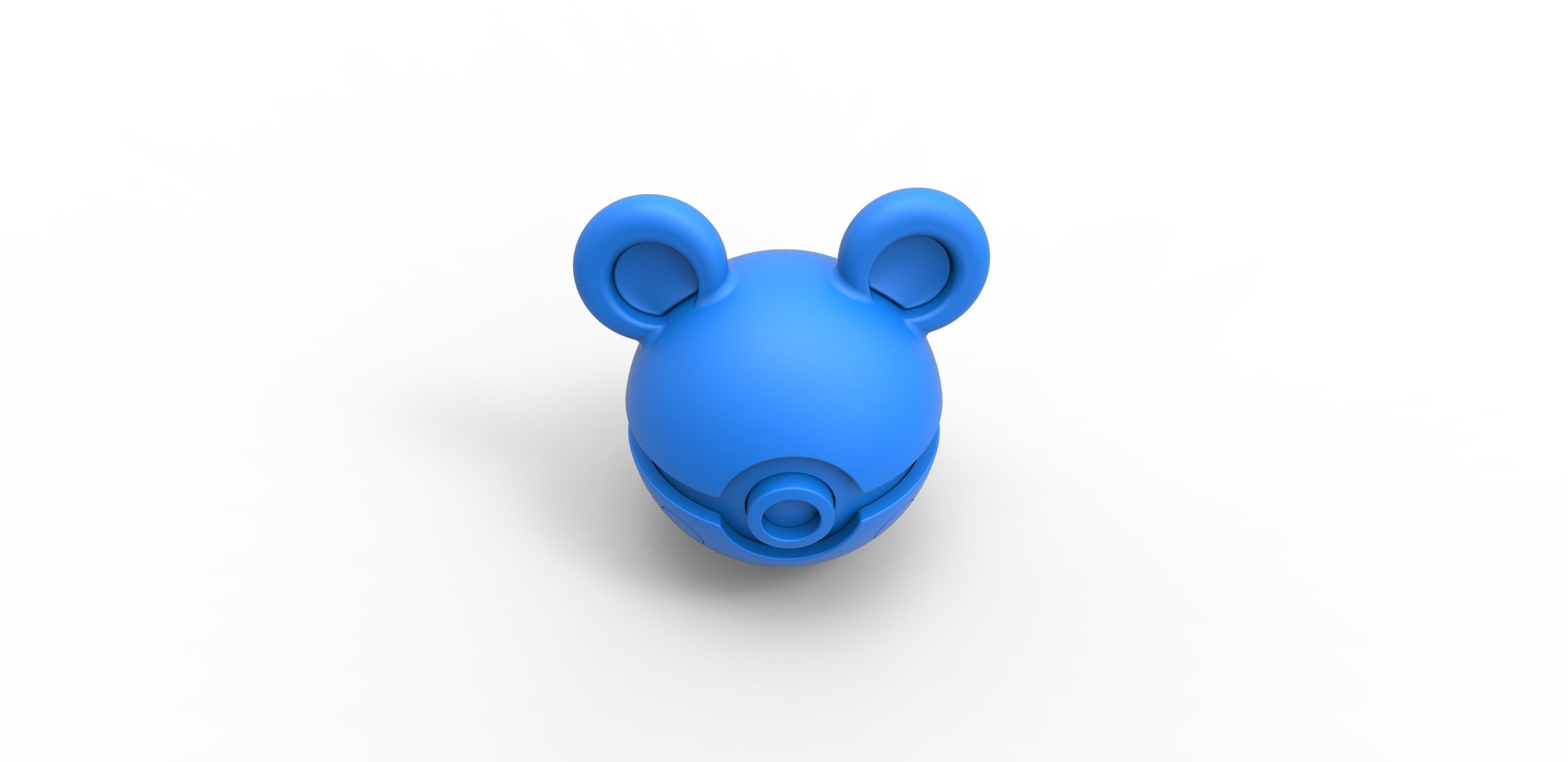 Azurill orb 3D print model_12