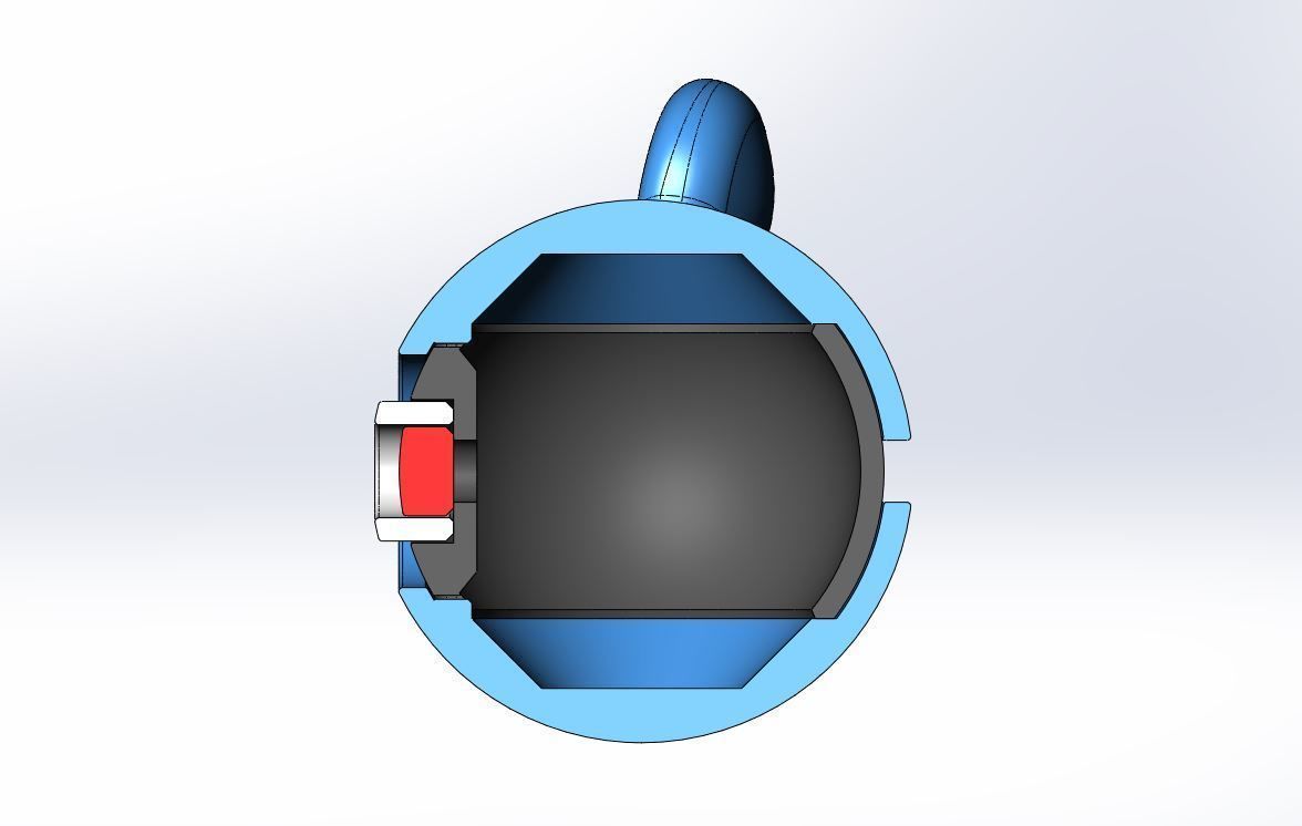 Azurill orb 3D print model_23