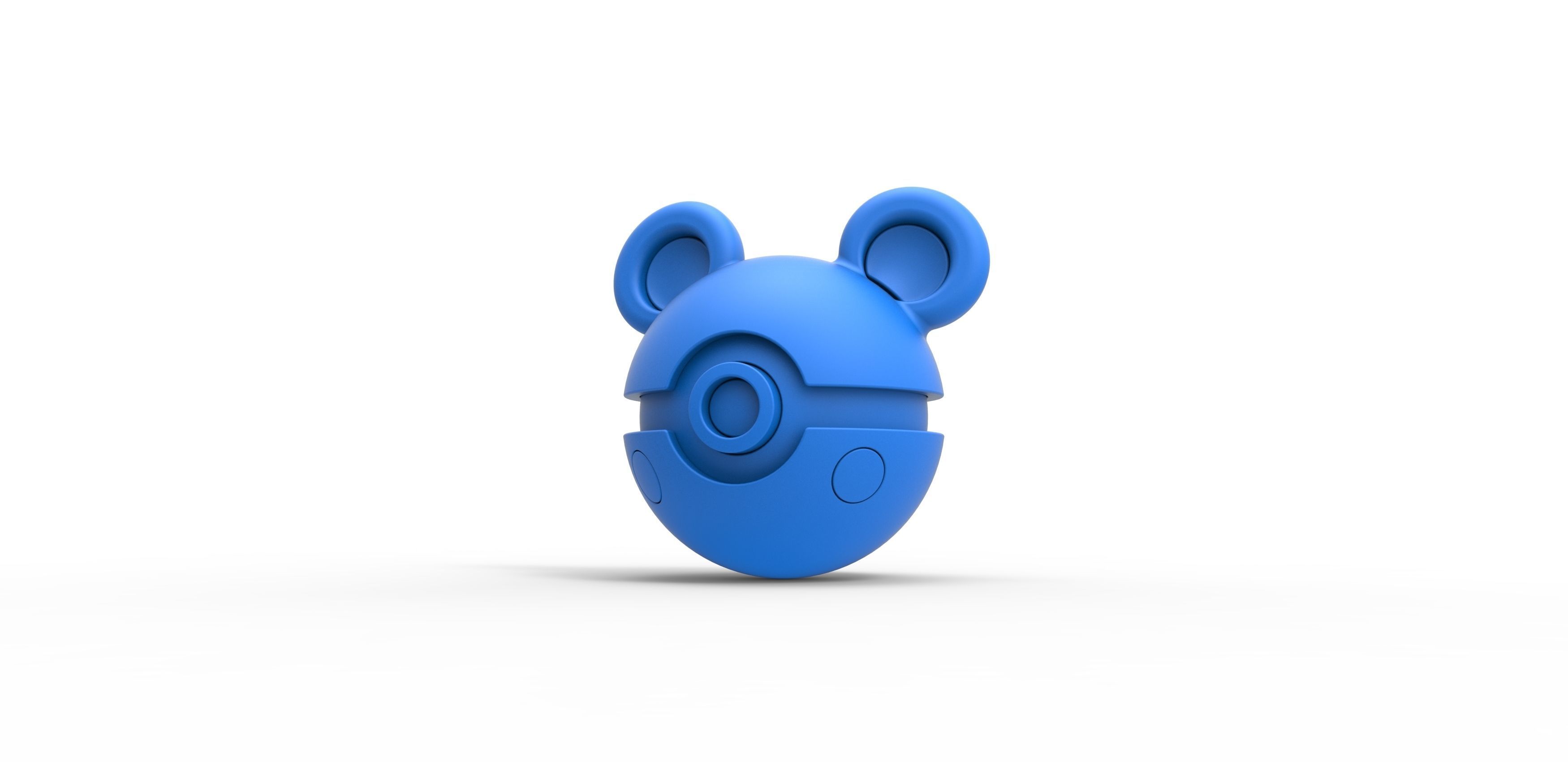 Azurill orb 3D print model_10