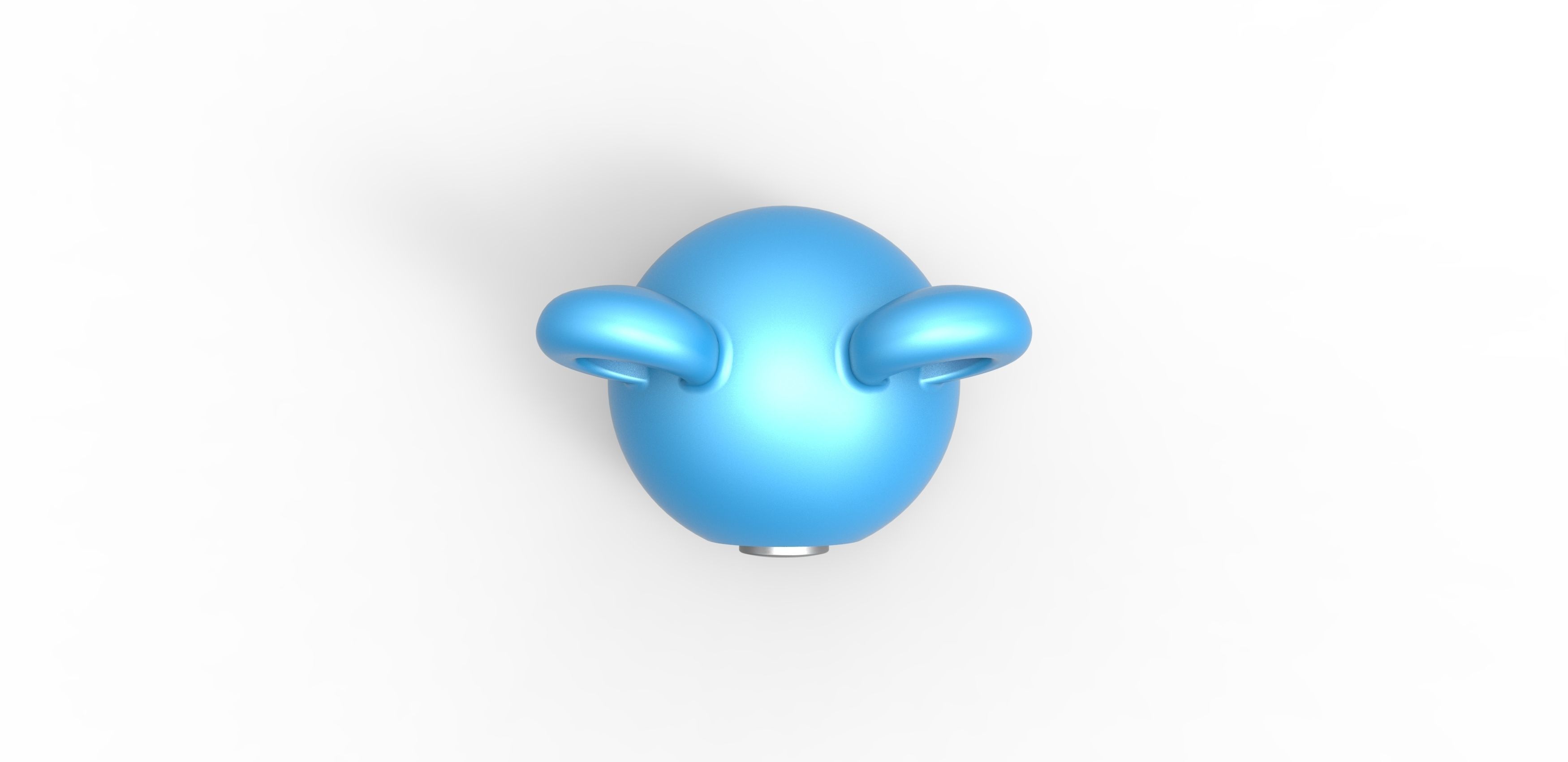 Azurill orb 3D print model_4