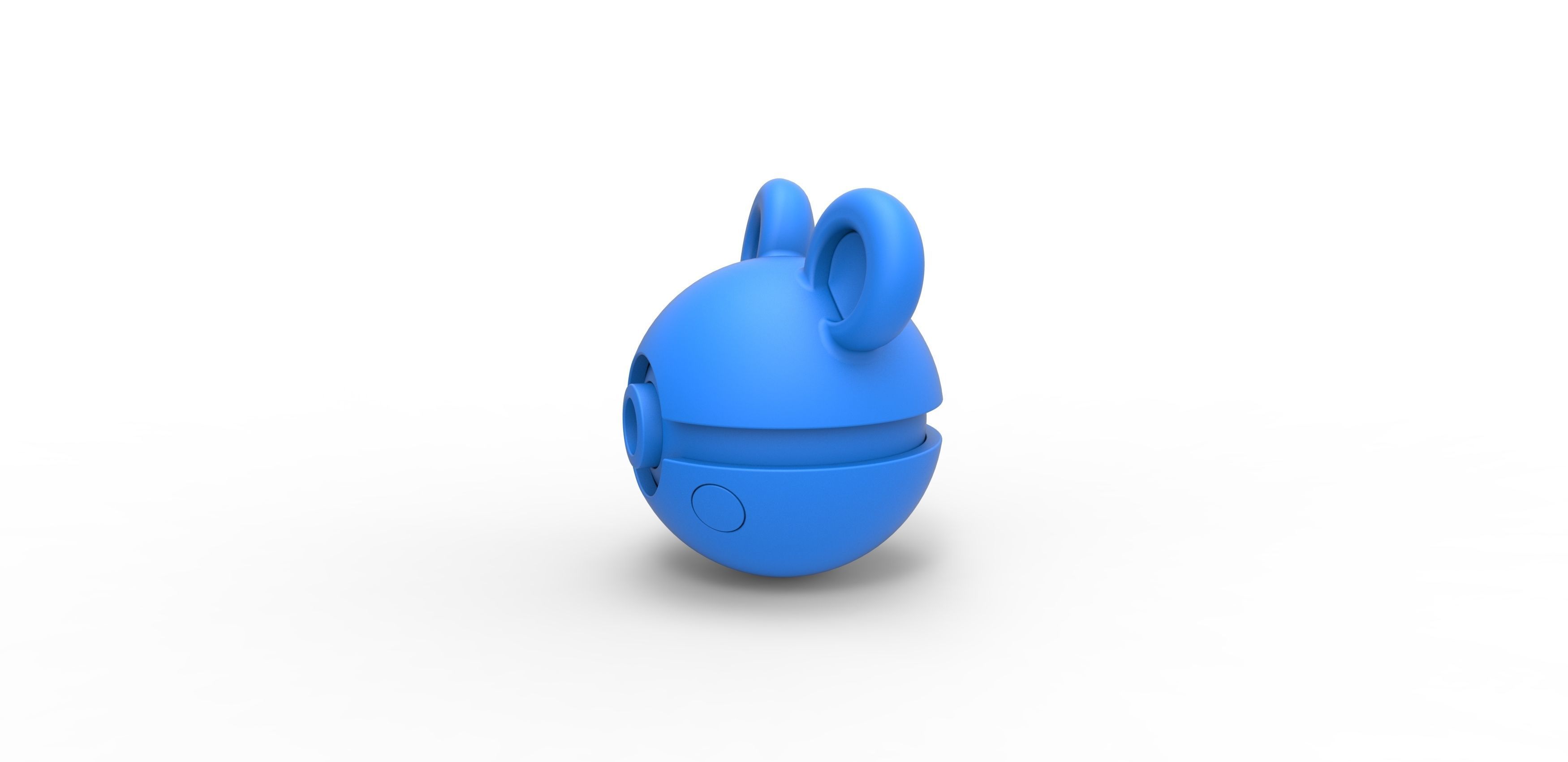 Azurill orb 3D print model_14