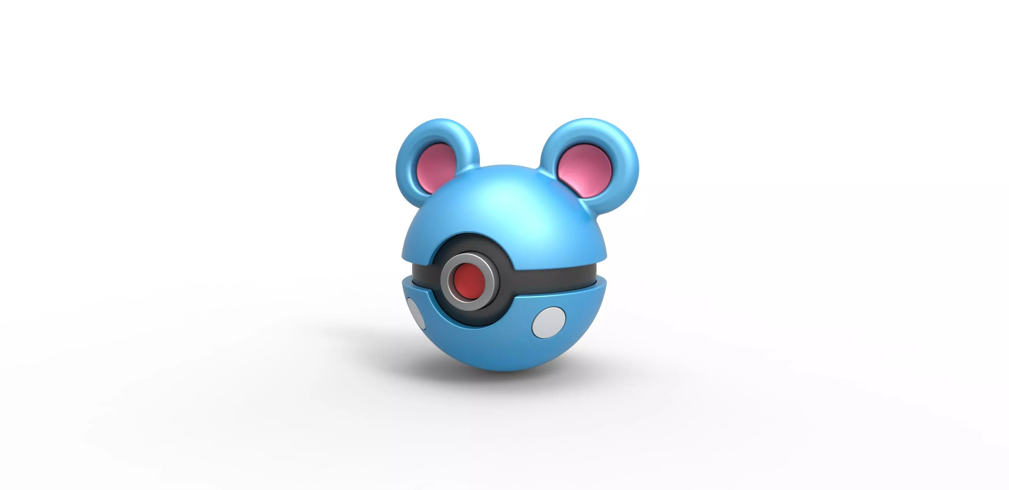 Azurill orb 3D print model_0