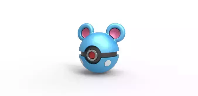 Azurill orb 3D print model