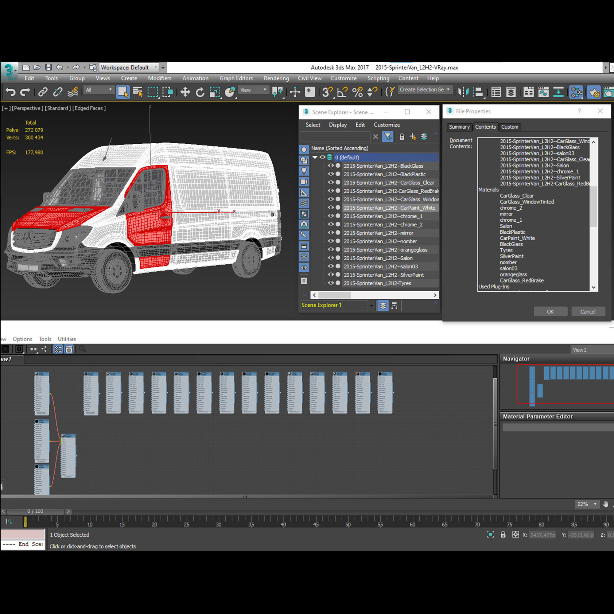 Mercedes-Benz Sprinter 2015 PanelVan L2H2 3D model_21