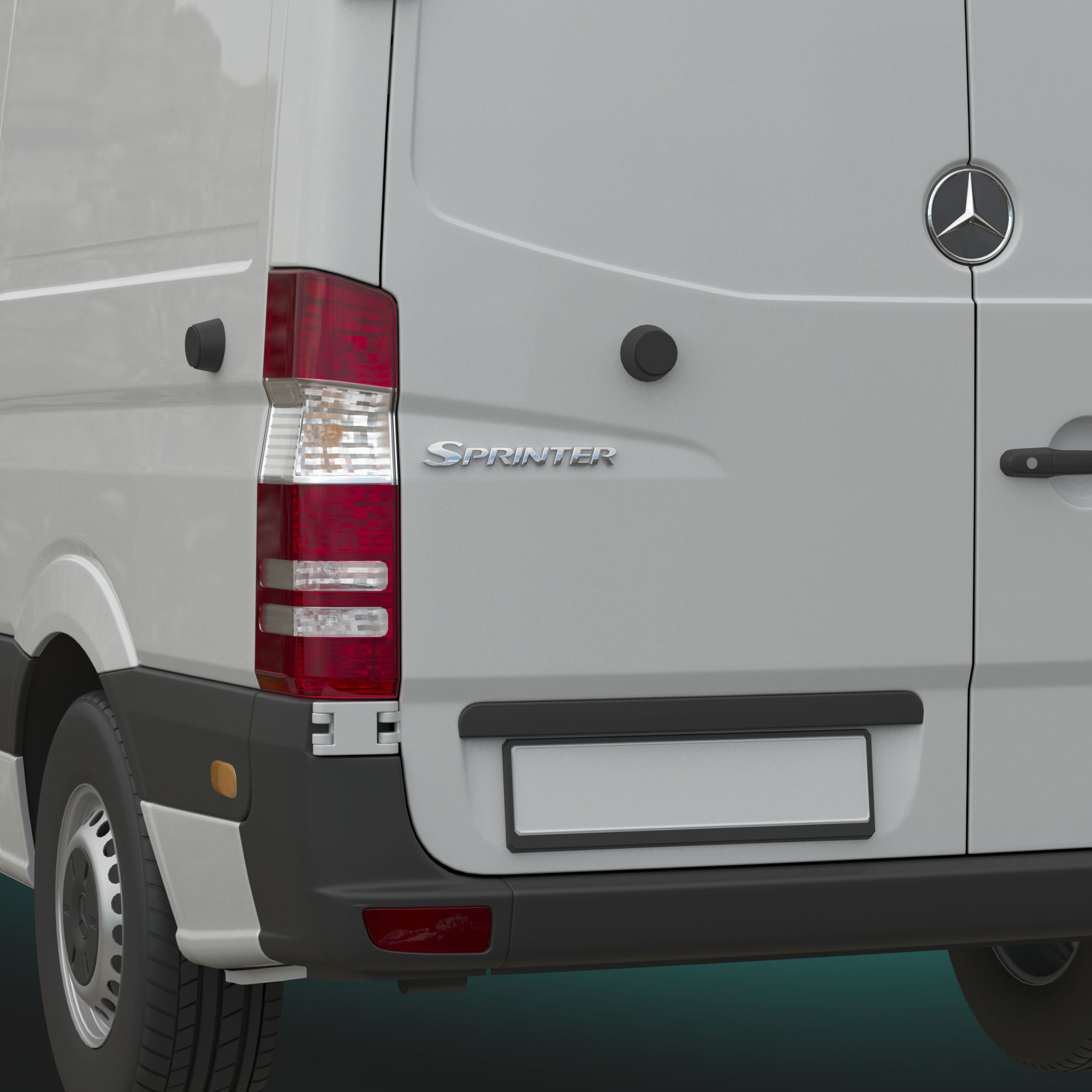 Mercedes-Benz Sprinter 2015 PanelVan L2H2 3D model_3
