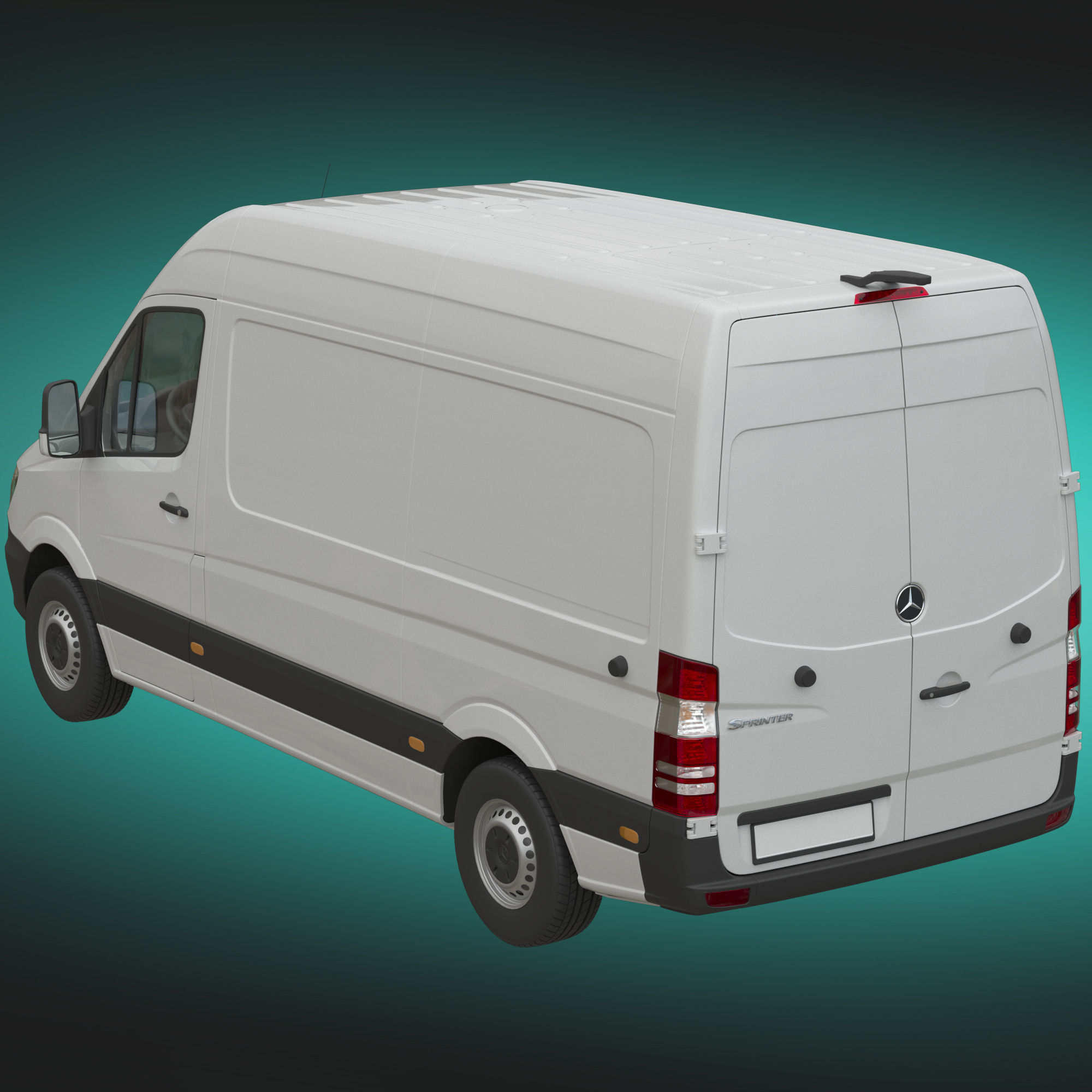 Mercedes-Benz Sprinter 2015 PanelVan L2H2 3D model_2