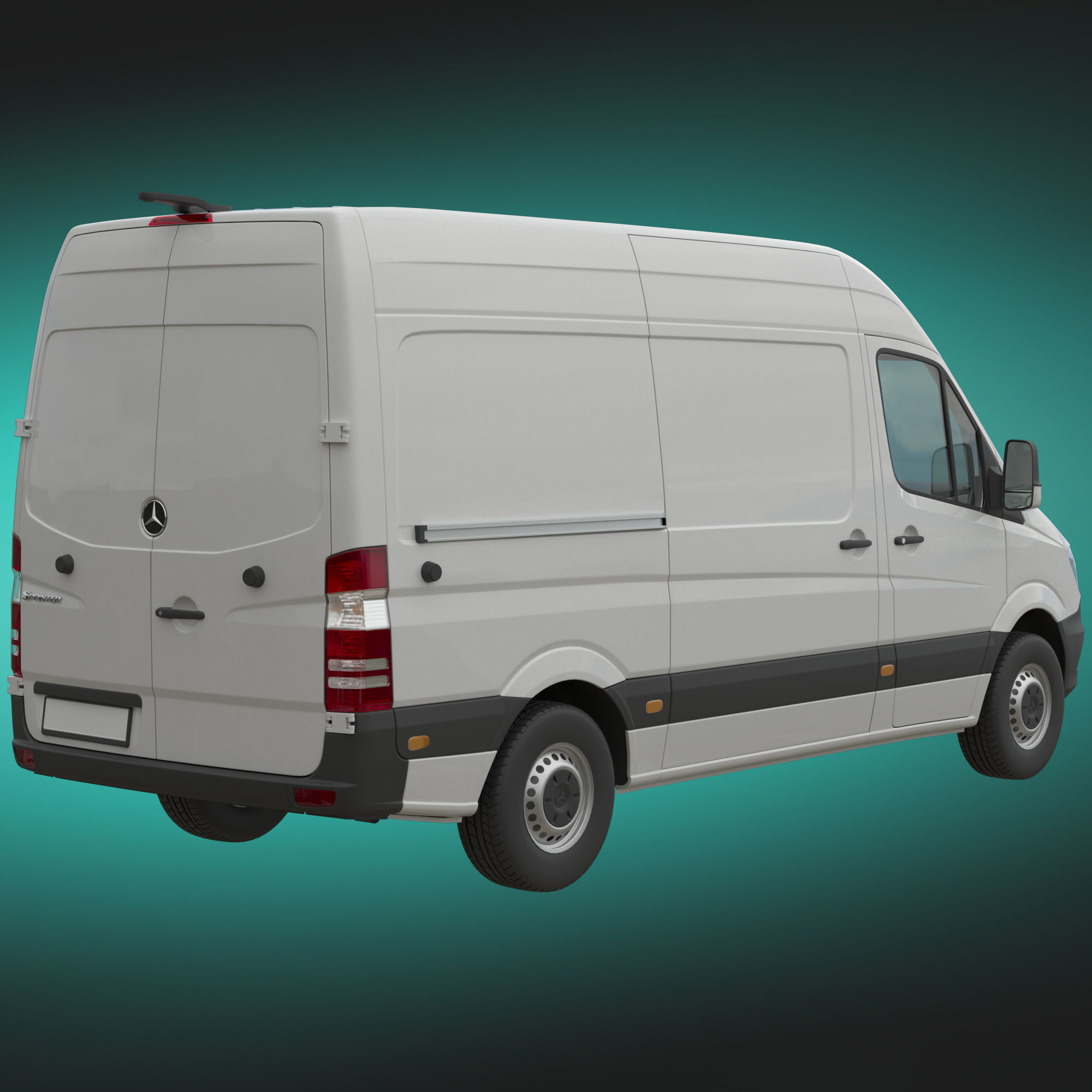 Mercedes-Benz Sprinter 2015 PanelVan L2H2 3D model_4