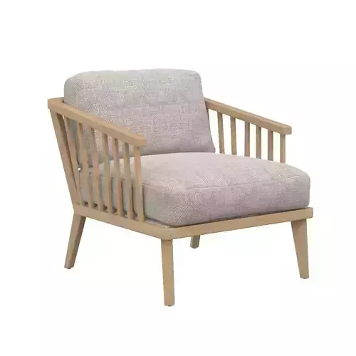 Ariel Chair in Thames Coal 3D model