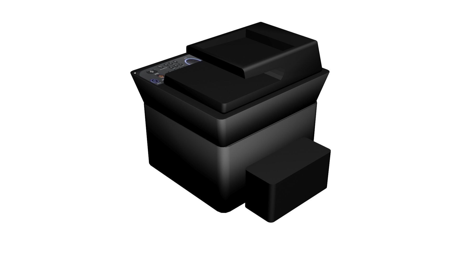 Samsung Printer 3D model_3