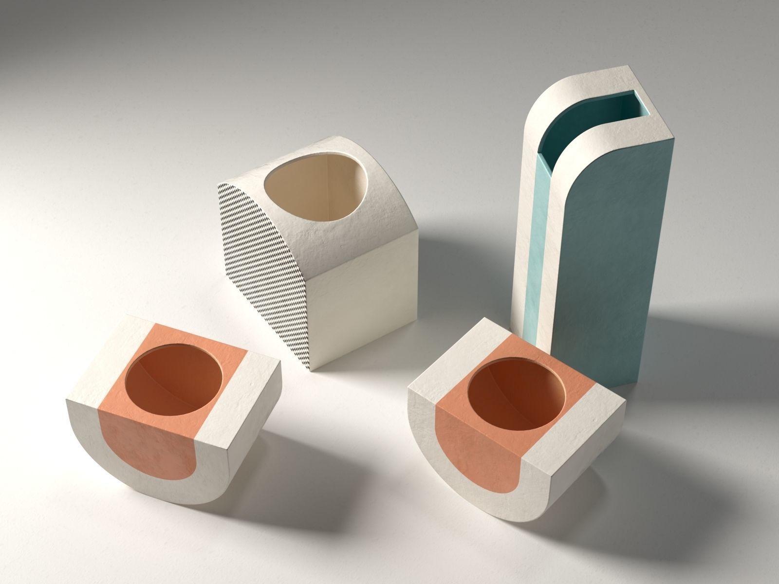 Ho Vases 3D model_1