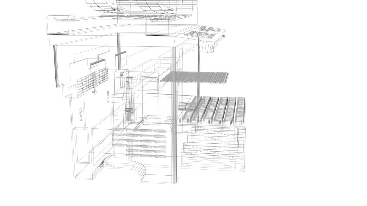 Printer 3D model_19