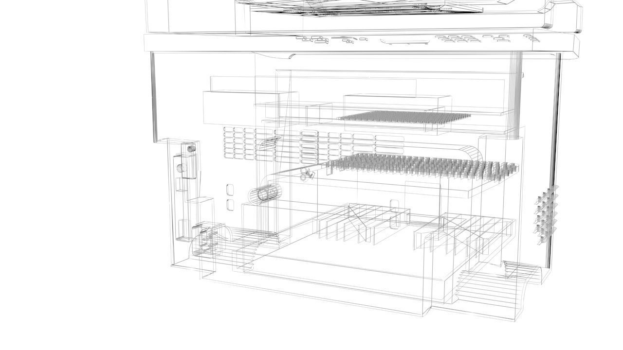 Printer 3D model_20