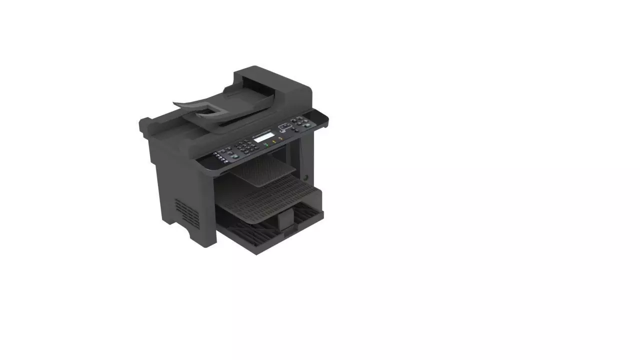 Printer 3D model_0