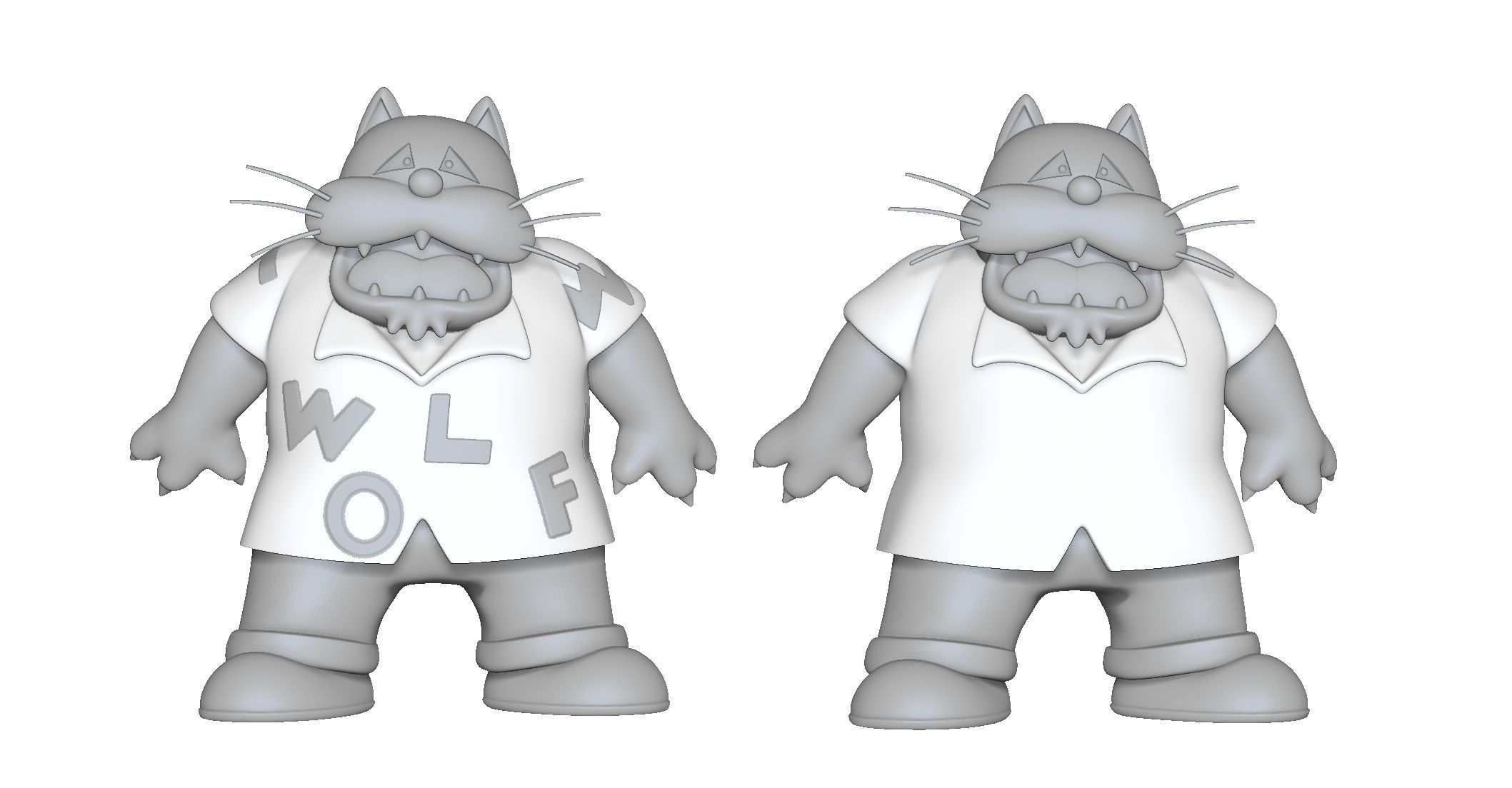 Set Carletto il principe dei mostri Kaibutsu-kun The Monster Kid 3D print model_9
