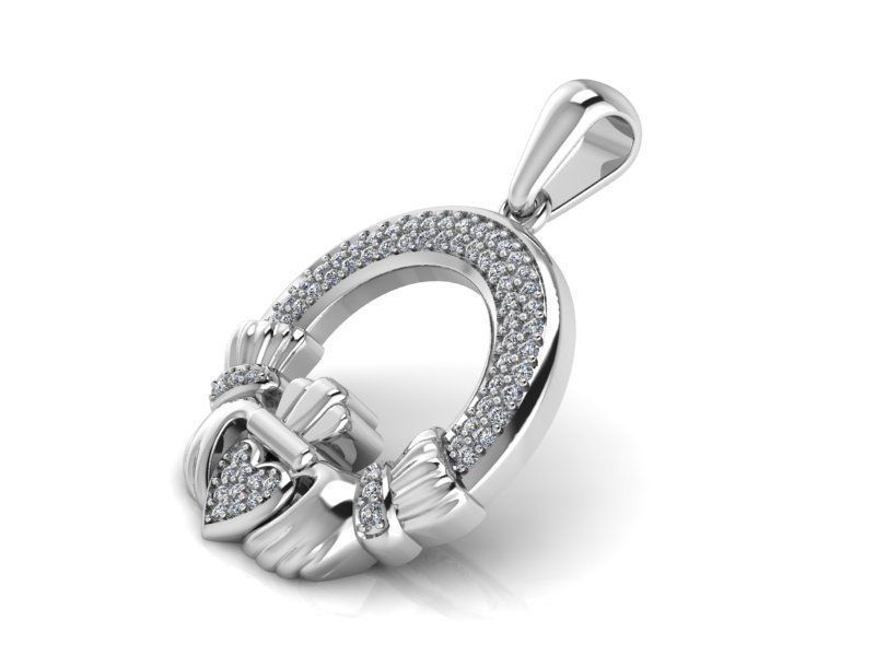 My Heart pendant 2134 3D print model 3D print model_2