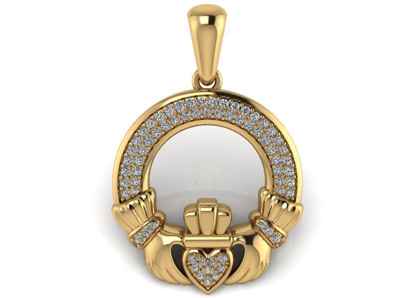 My Heart pendant 2134 3D print model 3D print model_1