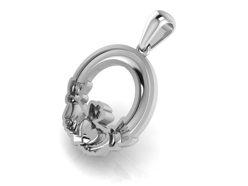 My Heart pendant 2134 3D print model 3D print model_3