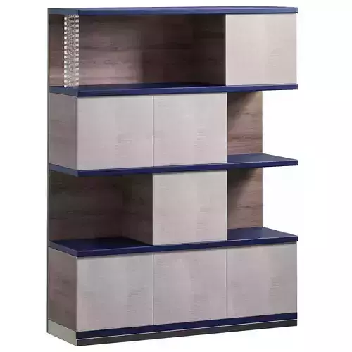 THREE SECTION BOOKCASE BY GIORGIO COLLECTION
