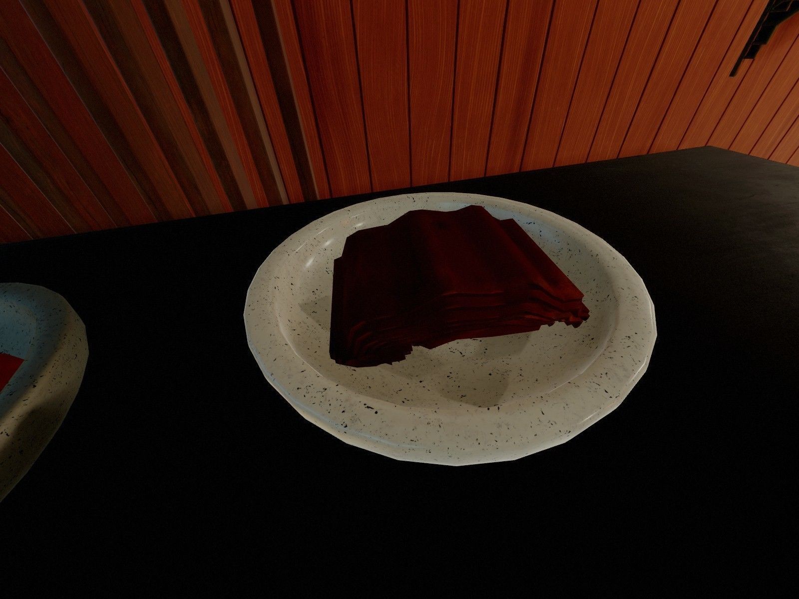 Kimbap and Kimchi Low-poly 3D model_15