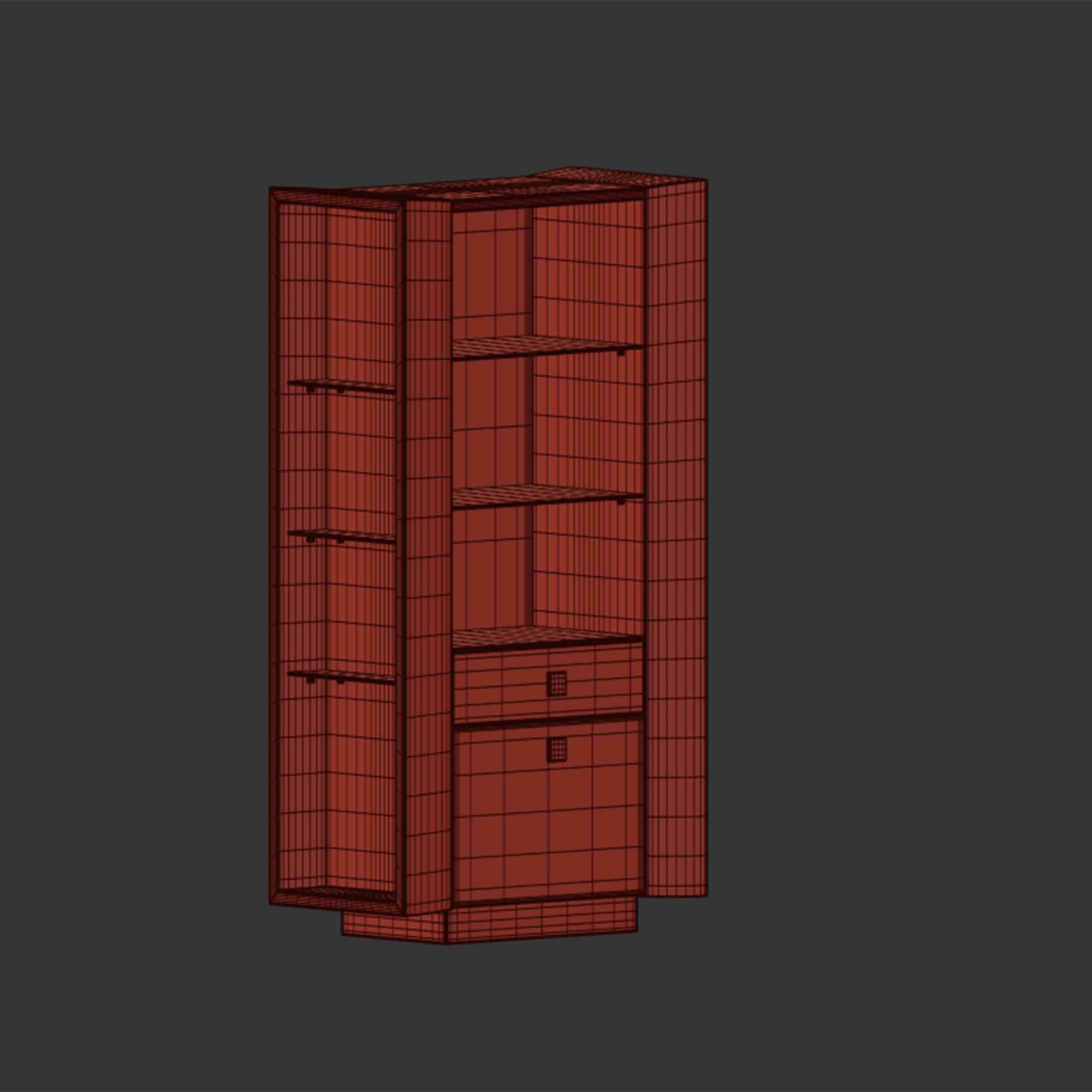 BOOKSHELF by by giorgio collection 3D model_6