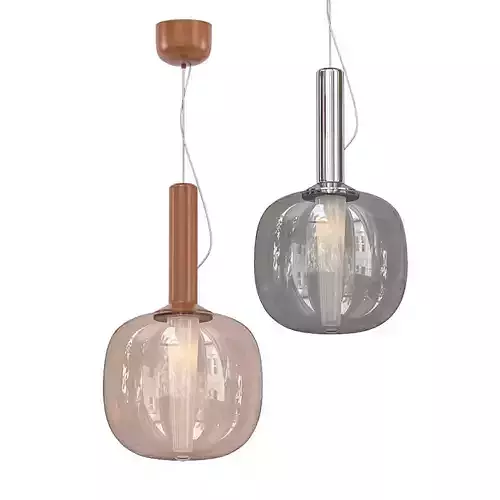 FOLLETT two pendant lights with shades