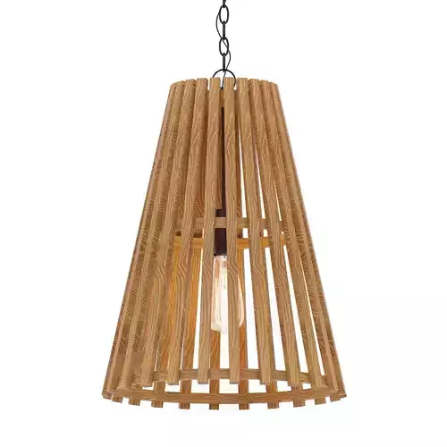 Orchard wooden pendant light
