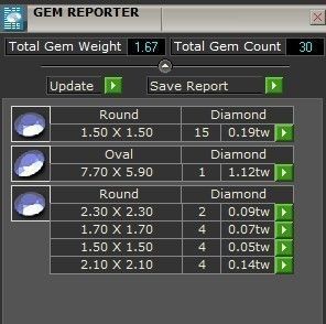 2-Band Diamond ring 2137 3D print model 3D print model_8