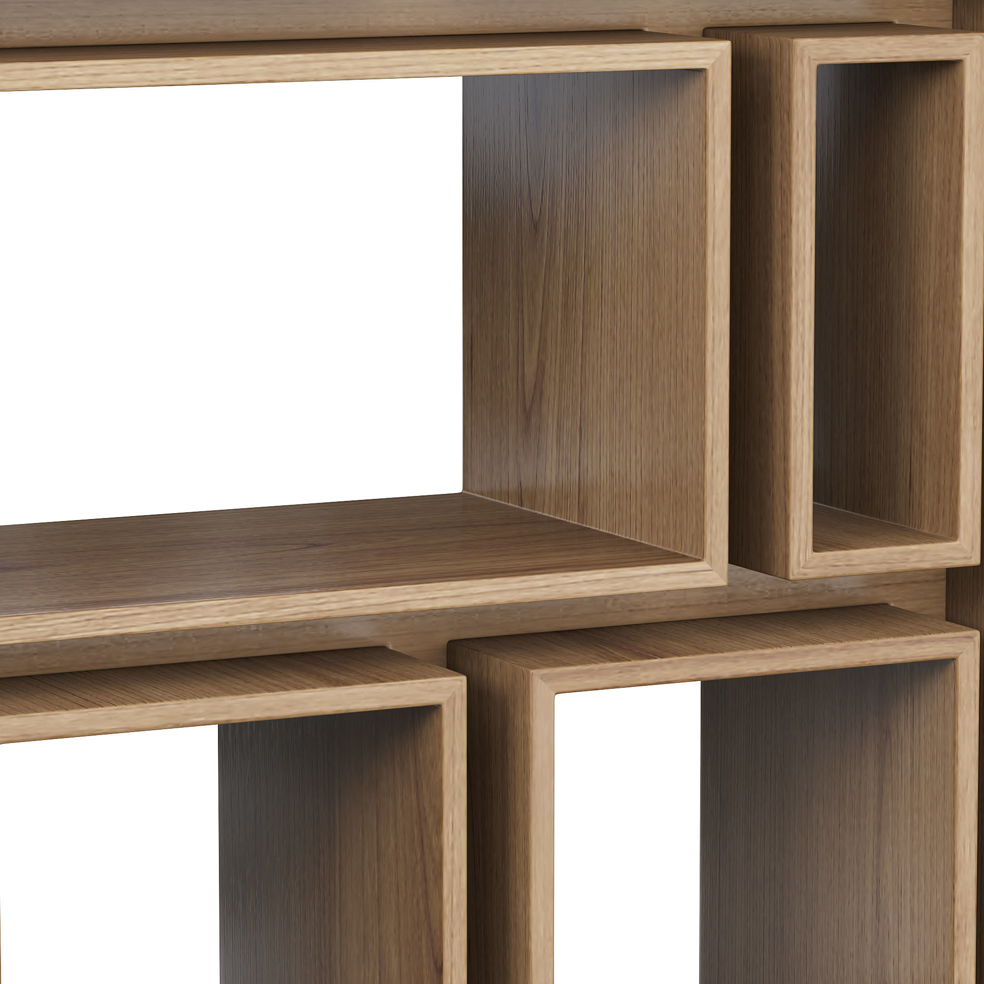 First bookshelves by porada 3D model_2