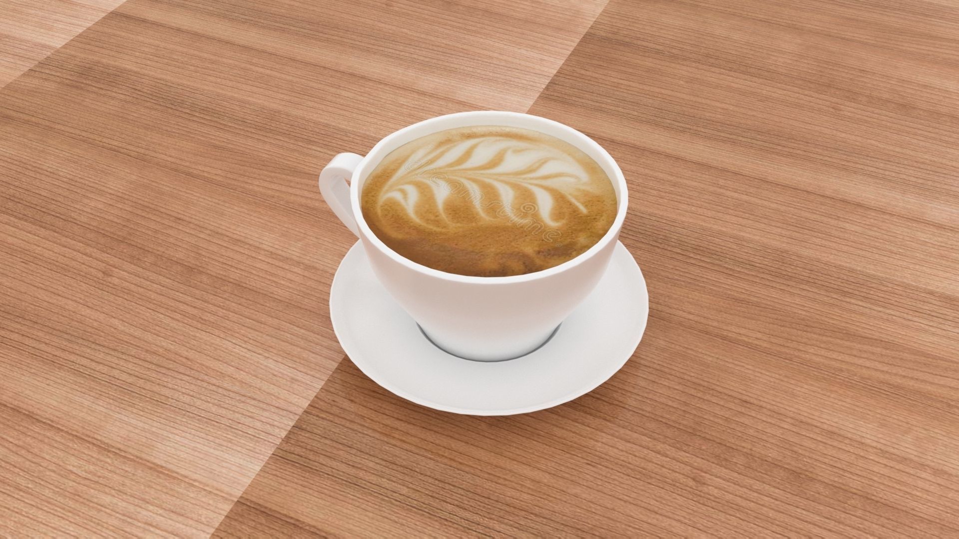 Coffee Cup 3D model_2