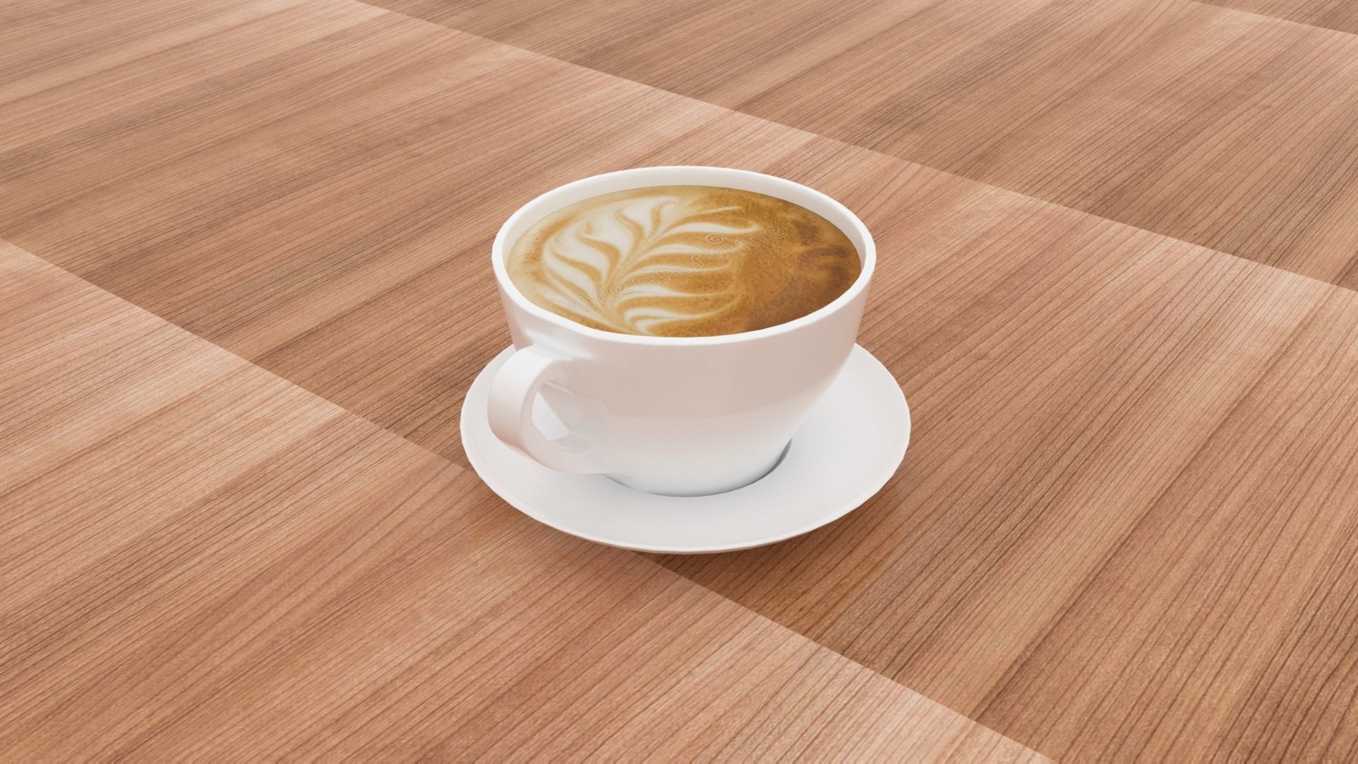 Coffee Cup 3D model_3