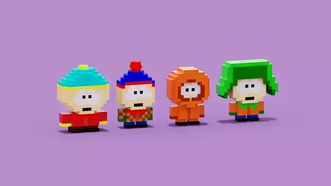 Voxel South Park