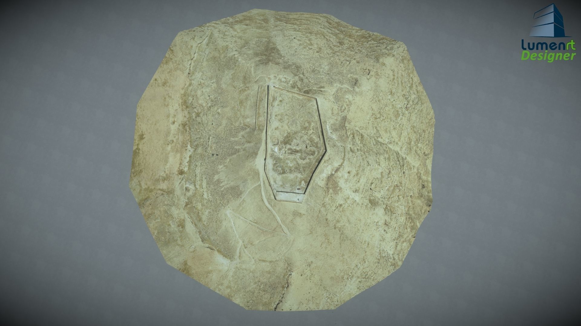 Mount of Temptation 3D model_8