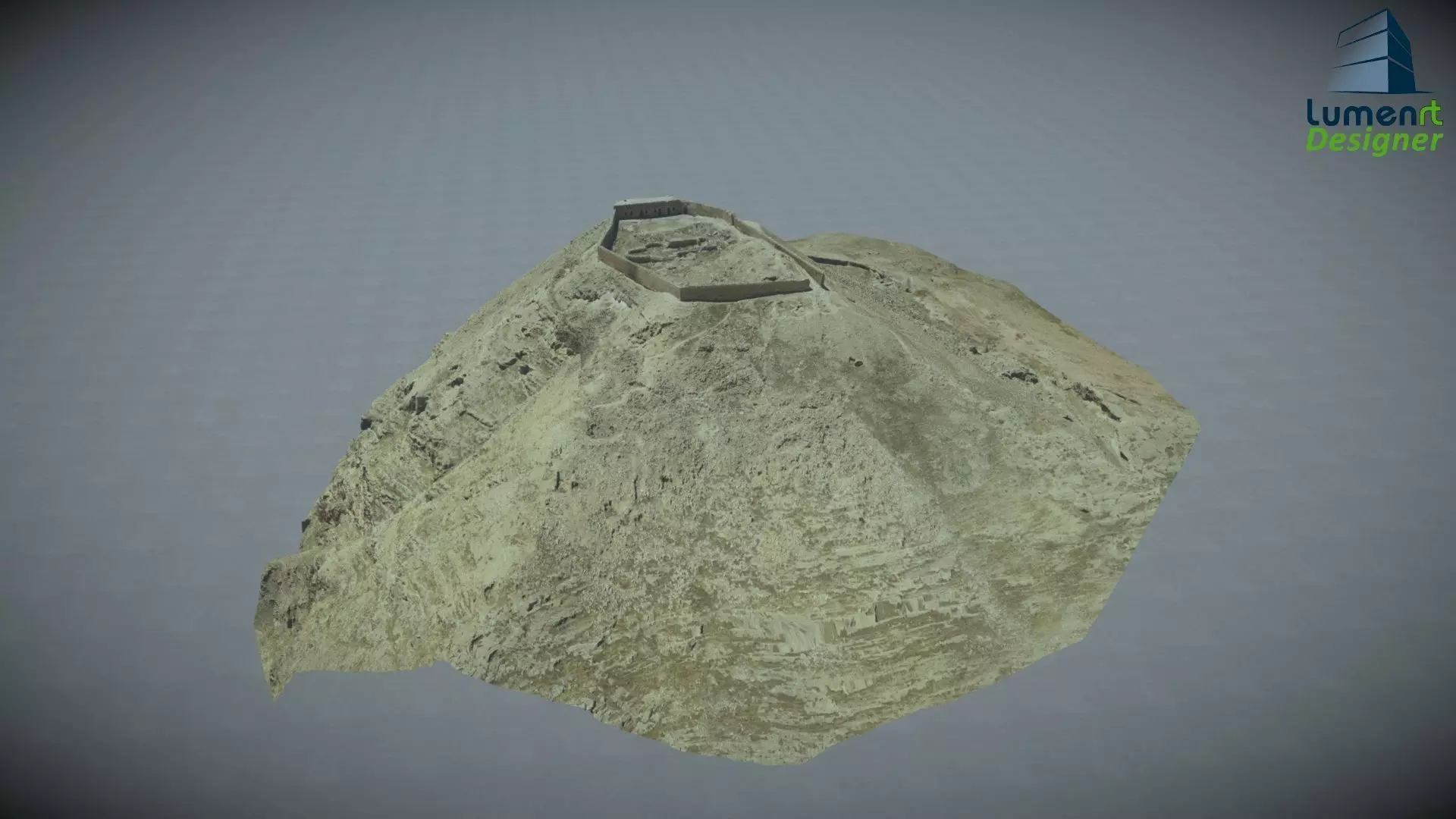 Mount of Temptation 3D model_0