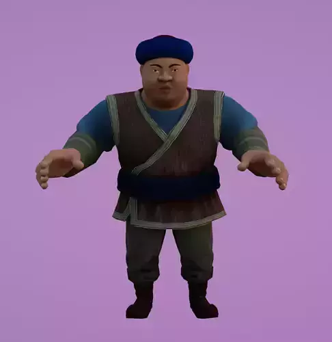 Nurzhan Character Animated