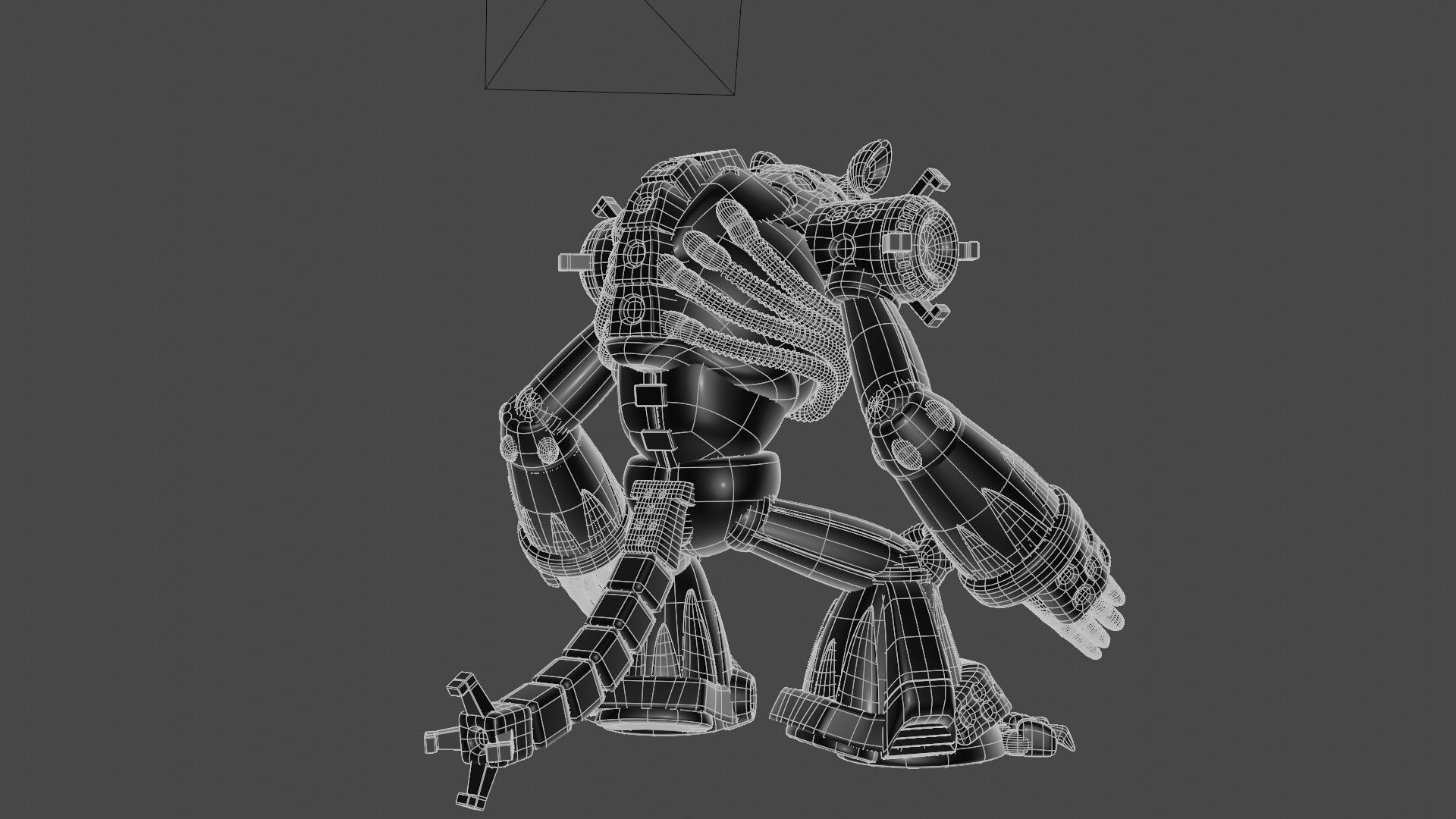 Flame Hyenard 3D model_16