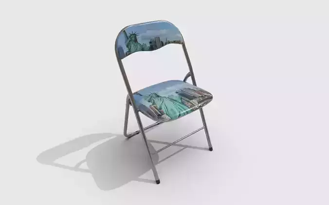 Steel chair