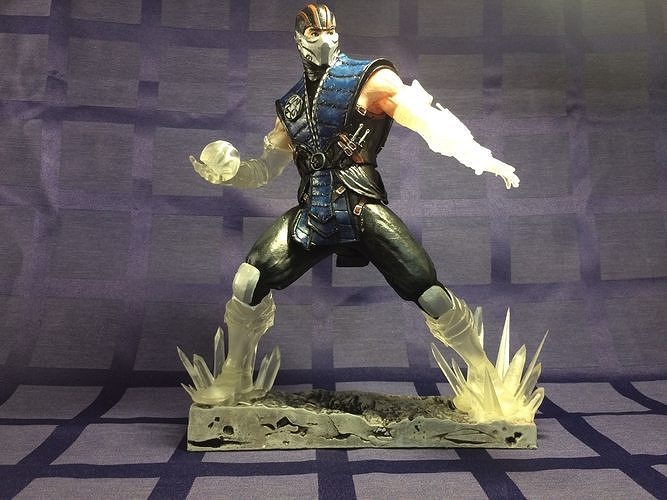 Sub-Zero from Mortal Kombat for 3D printing  Free 3D print model